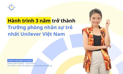 Hành trình 3 năm trở thành Trưởng phòng nhân sự tuổi 24