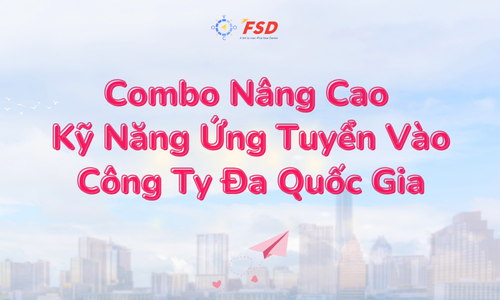 Combo Nâng Cao Kỹ Năng Ứng Tuyển Vào Công Ty Đa Quốc Gia