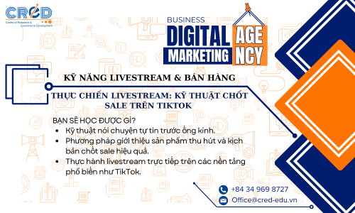 LV: Kỹ năng Livestream & Bán hàng