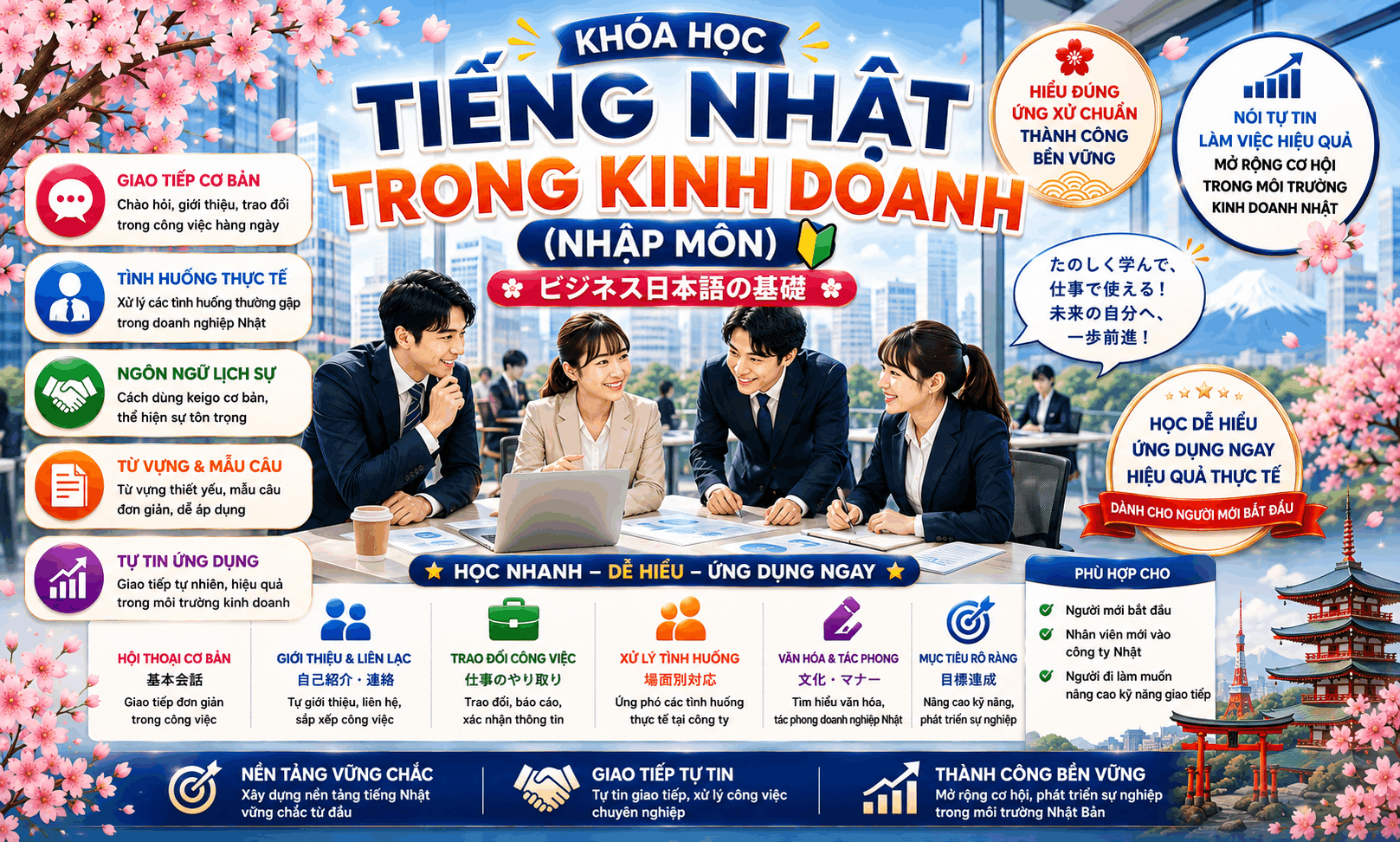 Tiếng Nhật trong kinh doanh (Nhập môn)