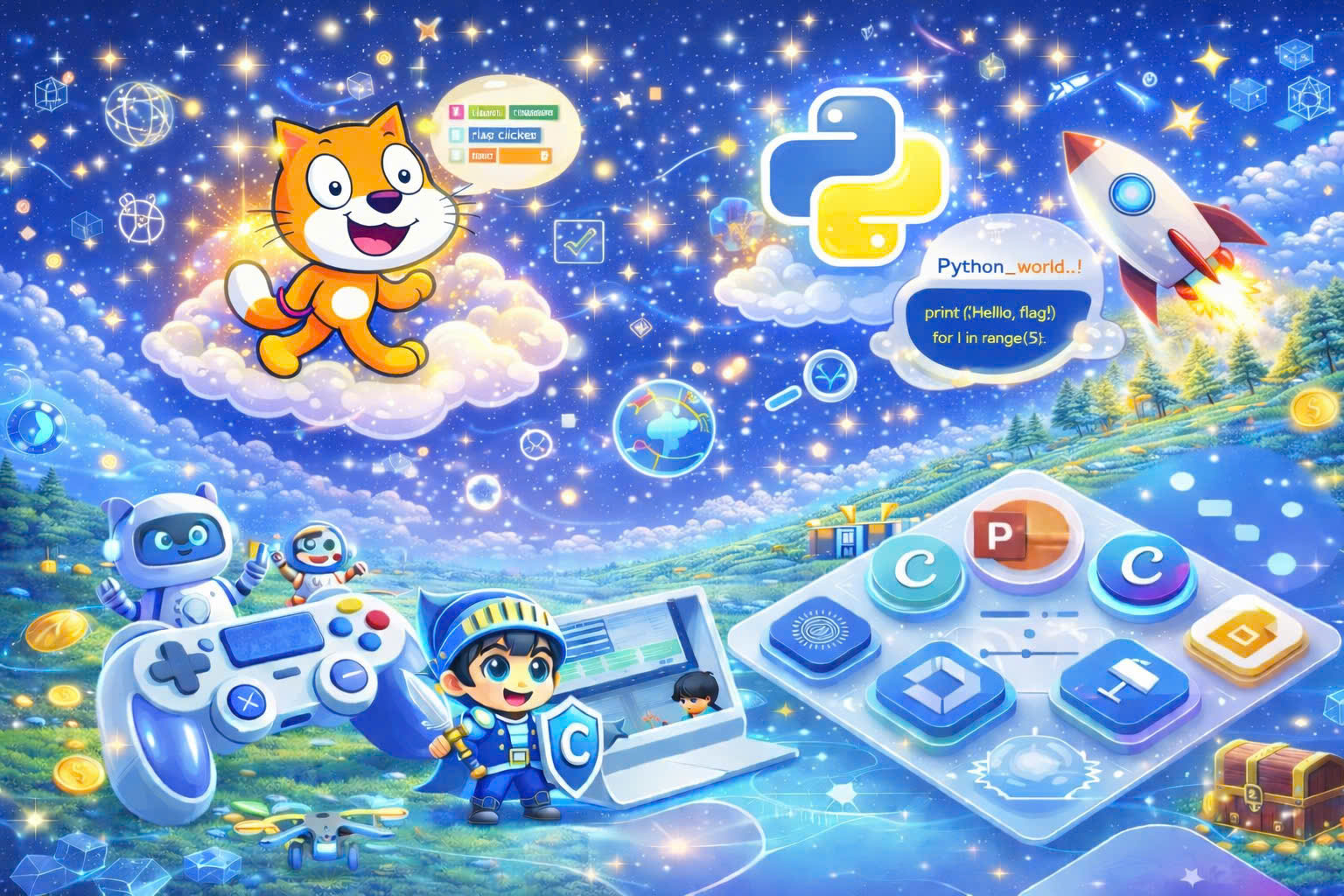 Cô giáo bản ngữ tương tác vui vẻ với học sinh online