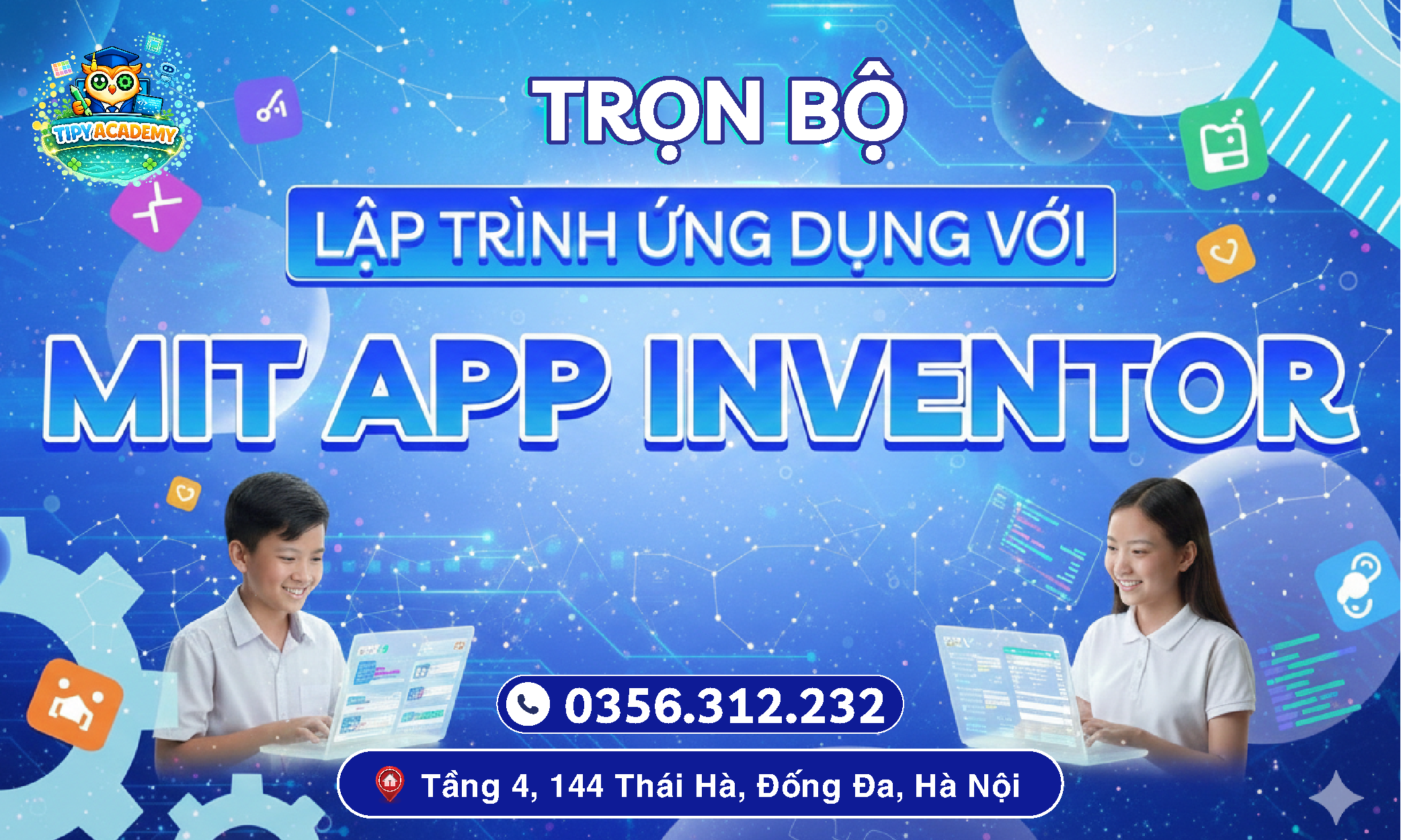 [TRỌN BỘ] Lập trình ứng dụng với MIT APP INVENTOR
