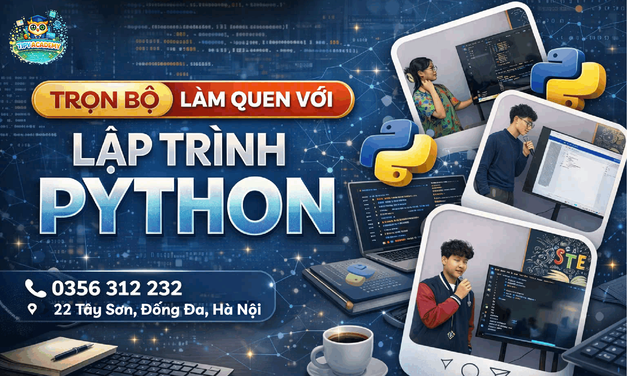 [TRỌN BỘ] Làm quen với Lập trình Python
