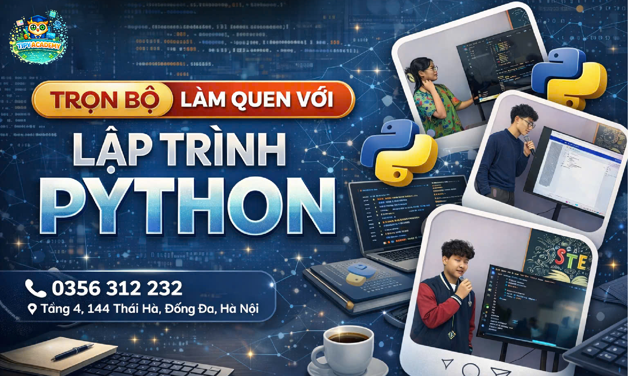 [TRỌN BỘ] Làm quen với Lập trình Python