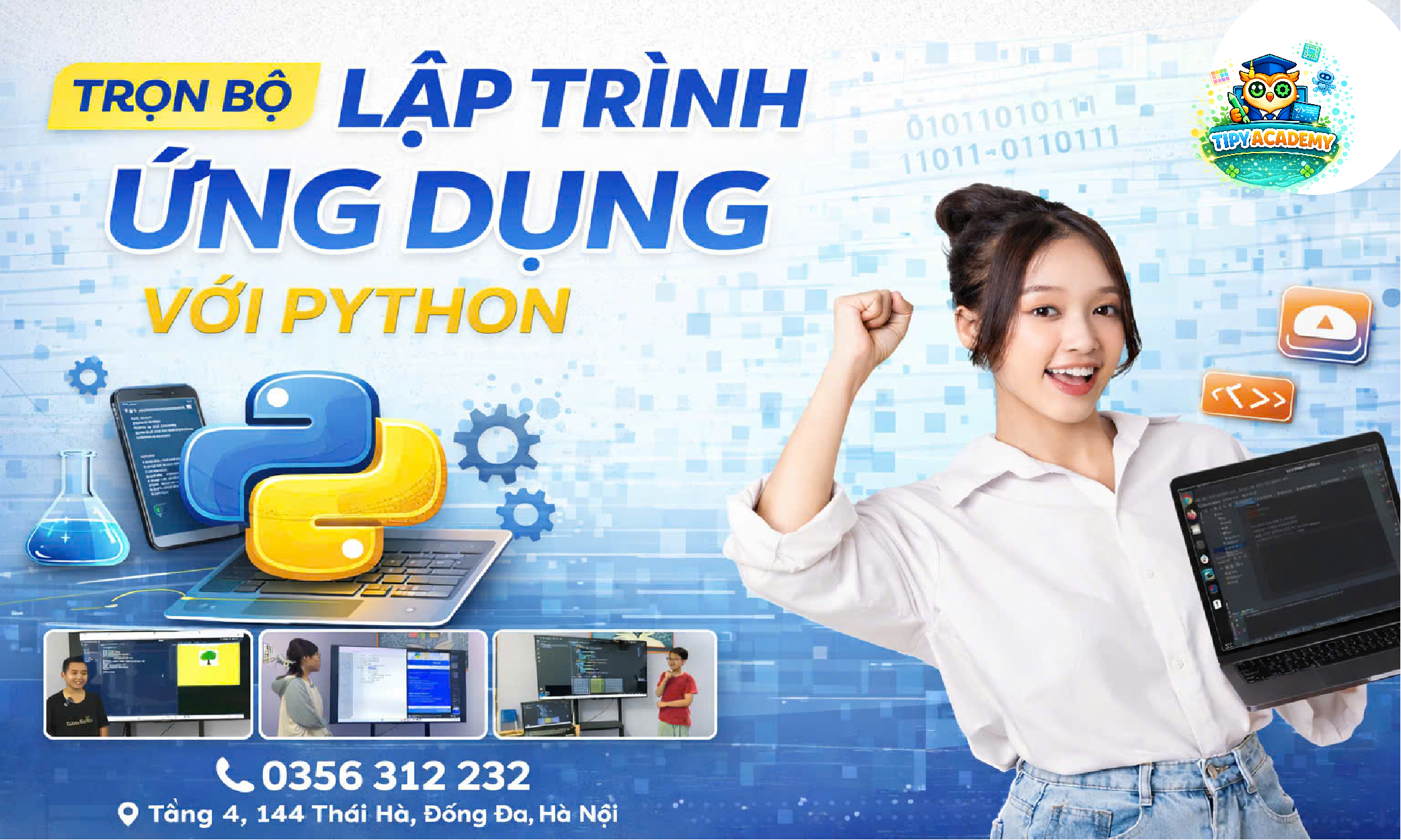 [TRỌN BỘ] Lập trình Ứng dụng với Python