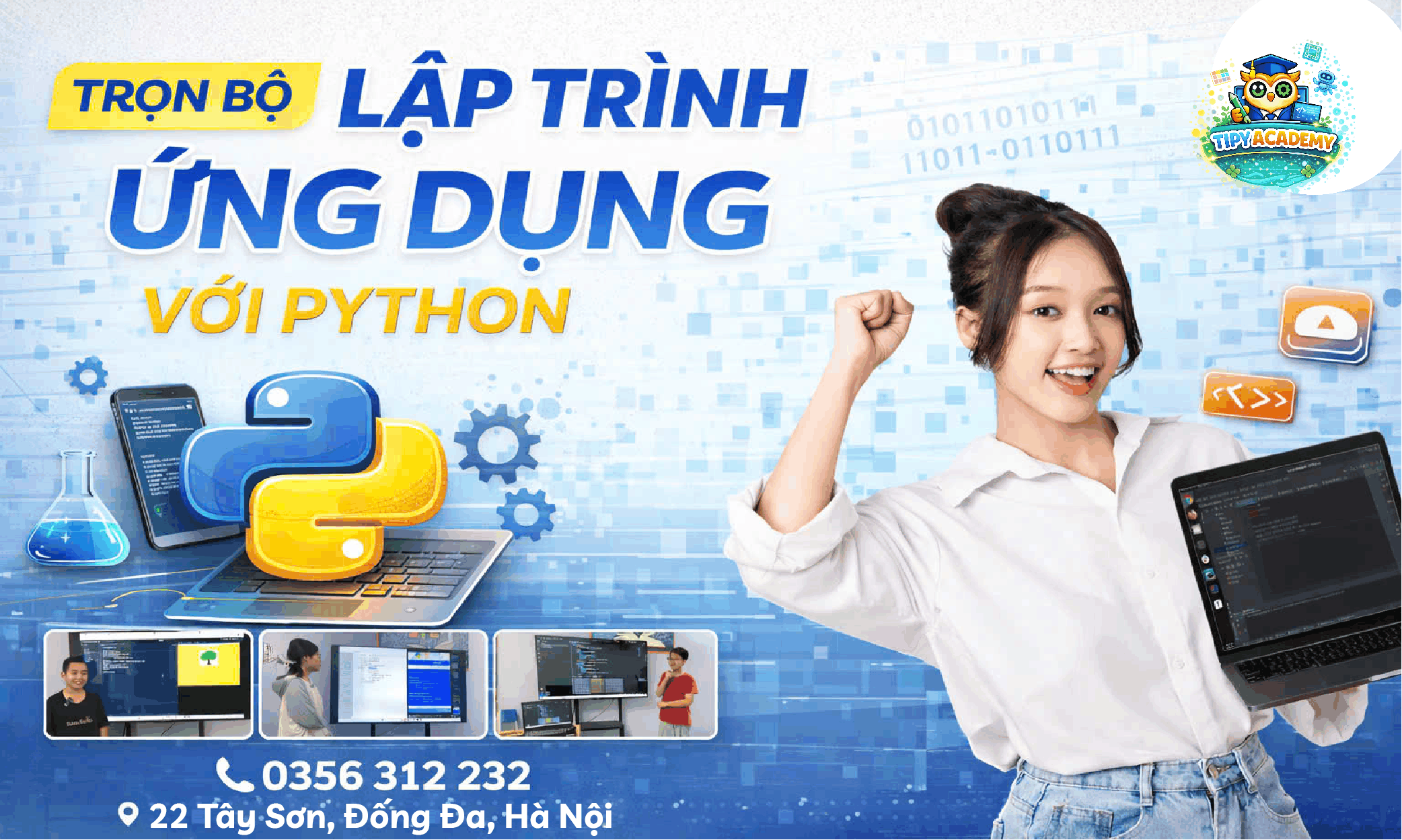 [TRỌN BỘ] Lập trình Ứng dụng với Python