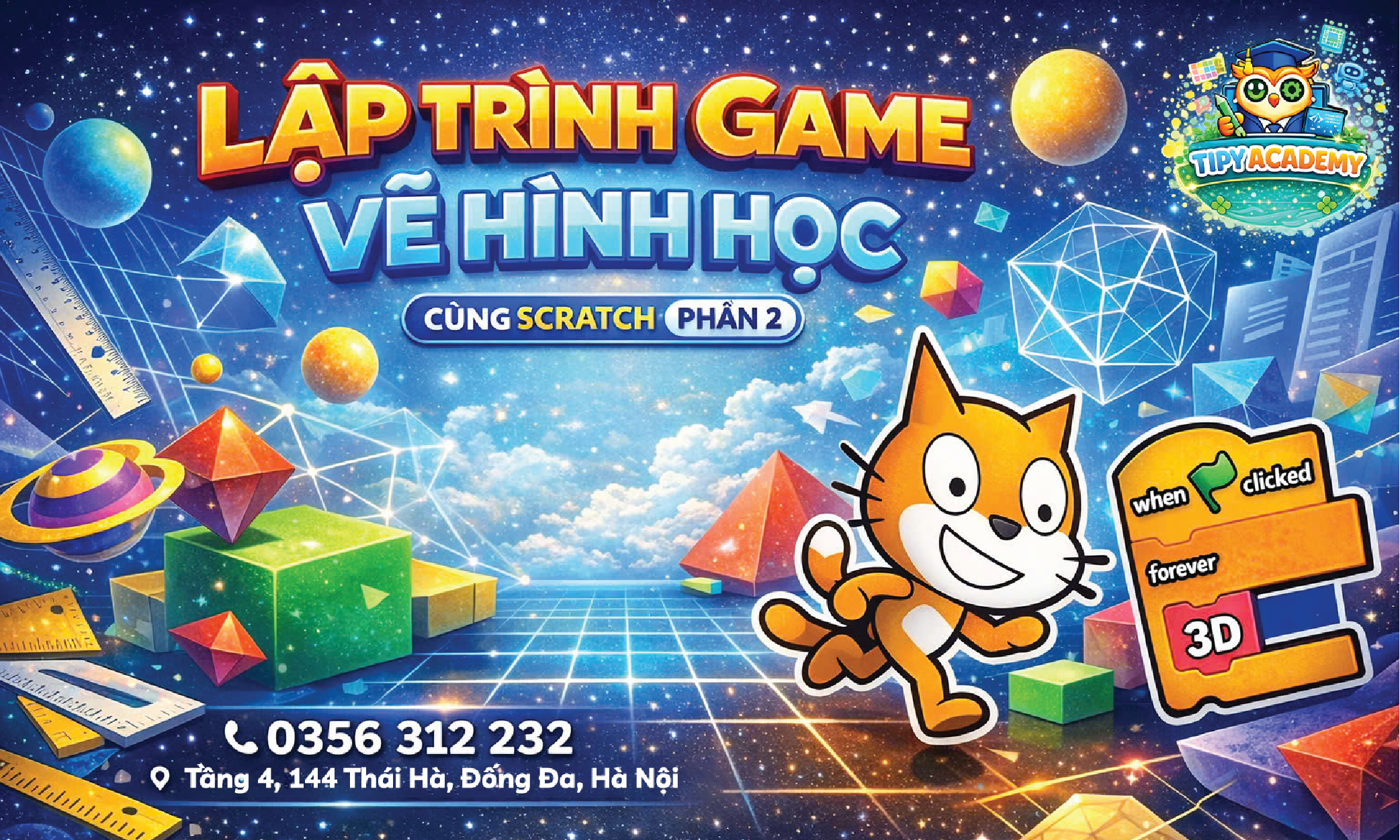 Lập trình Game - Vẽ hình học cùng Scratch_Phần 2