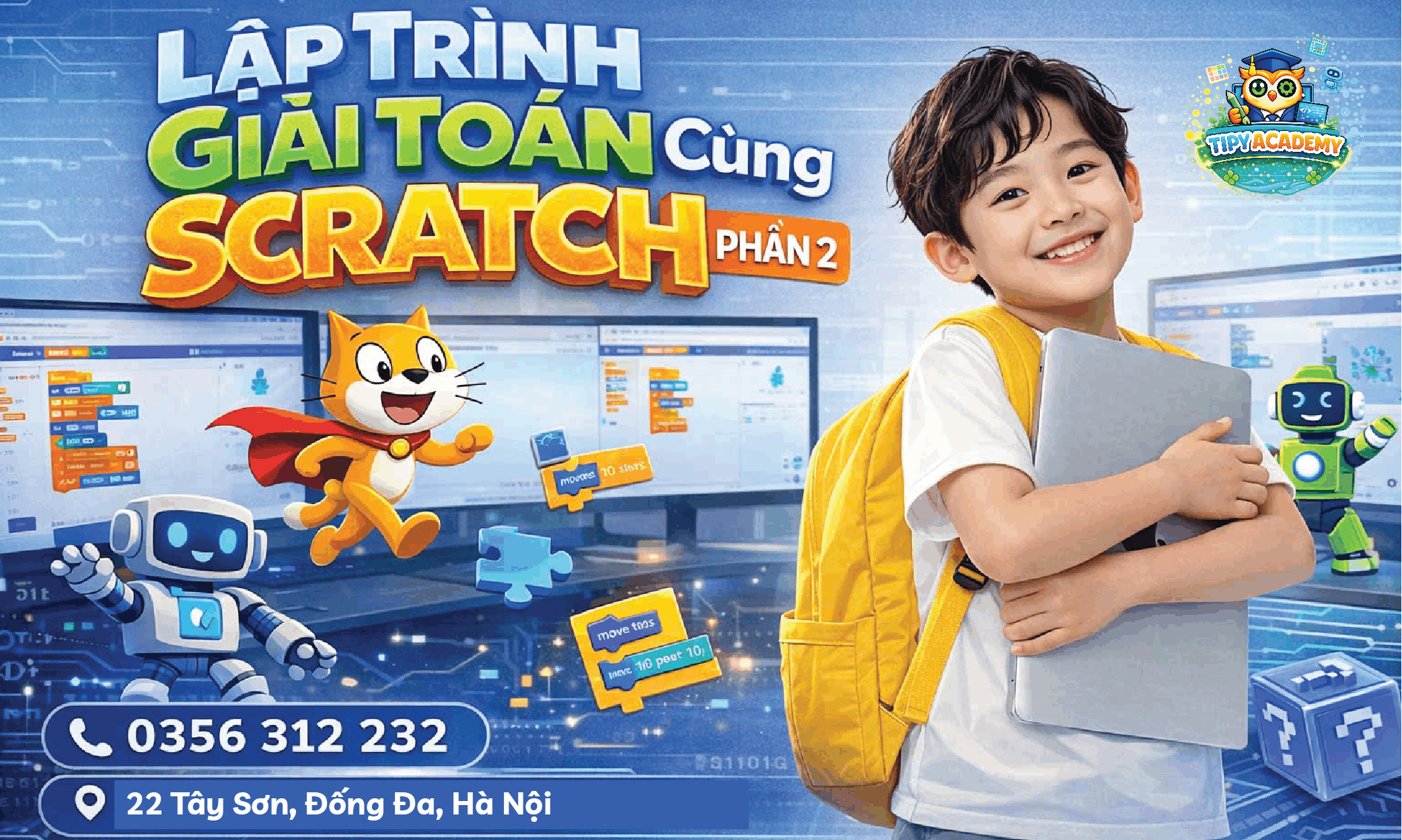 Lập trình giải Toán cùng Scratch_Phần 2