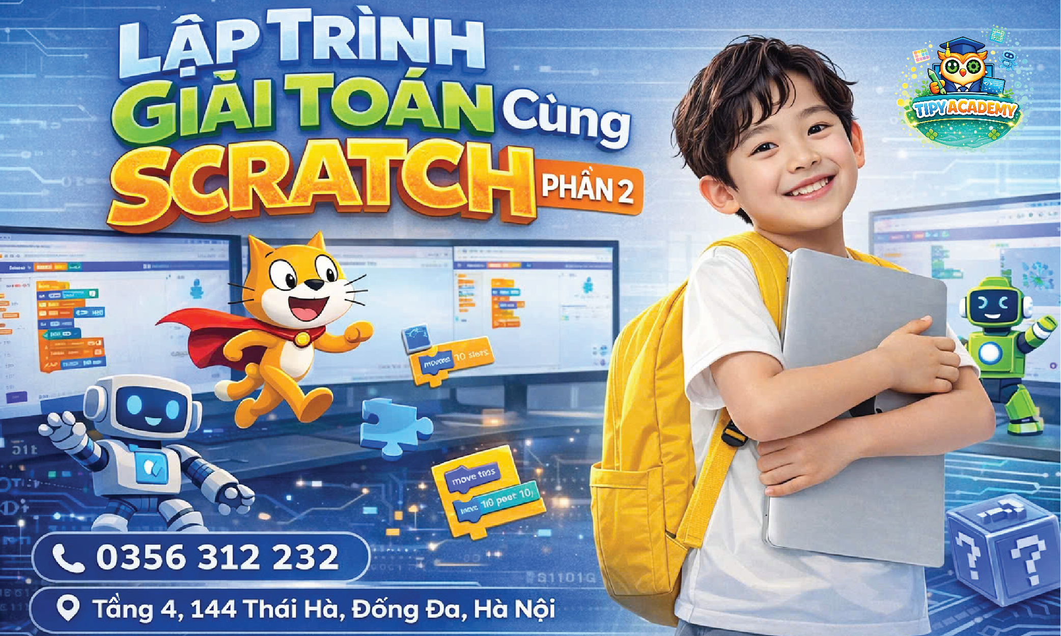 Lập trình giải Toán cùng Scratch_Phần 2