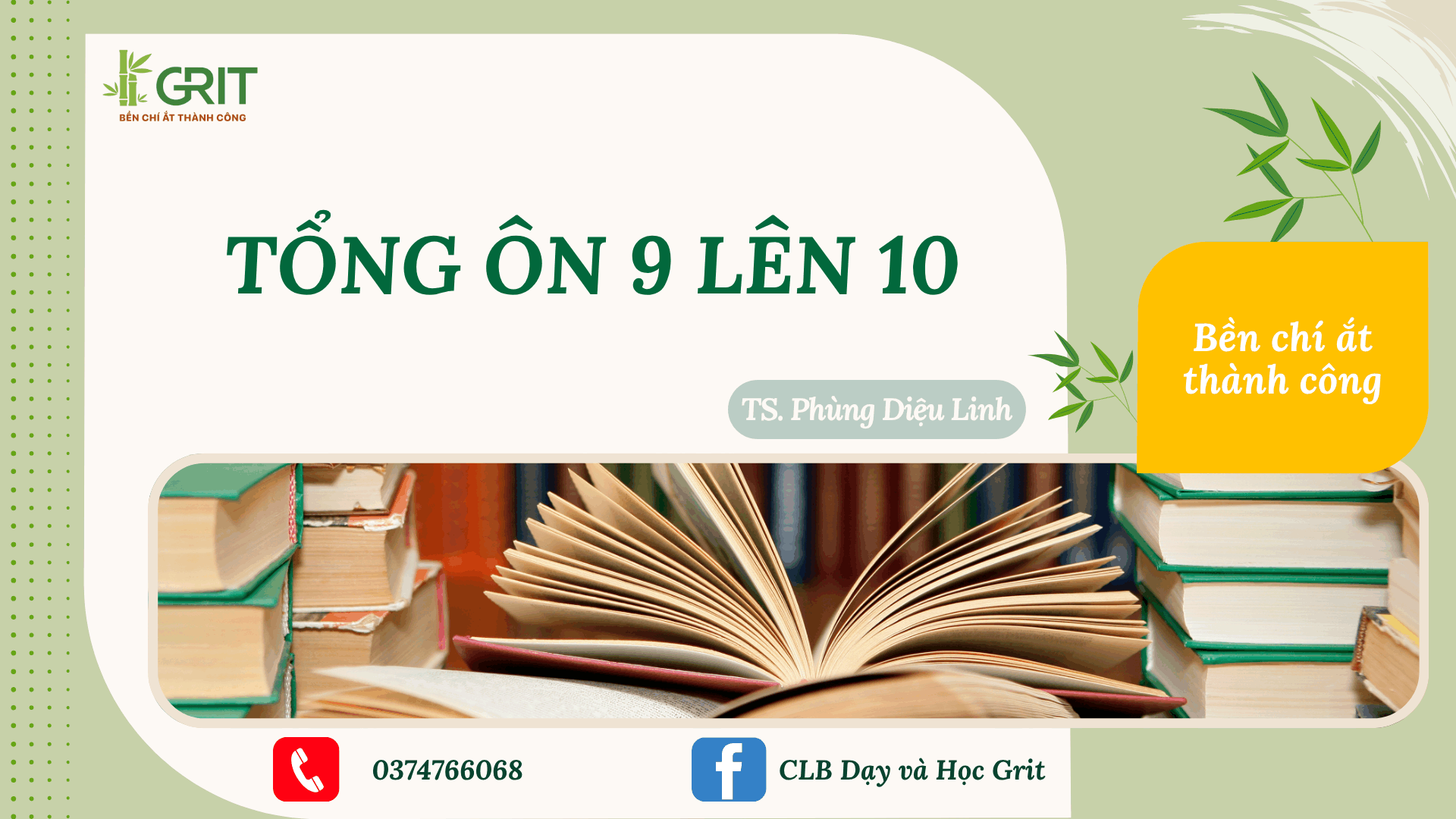 TỔNG ÔN 9 LÊN 10 CÔ PHÙNG DIỆU LINH 