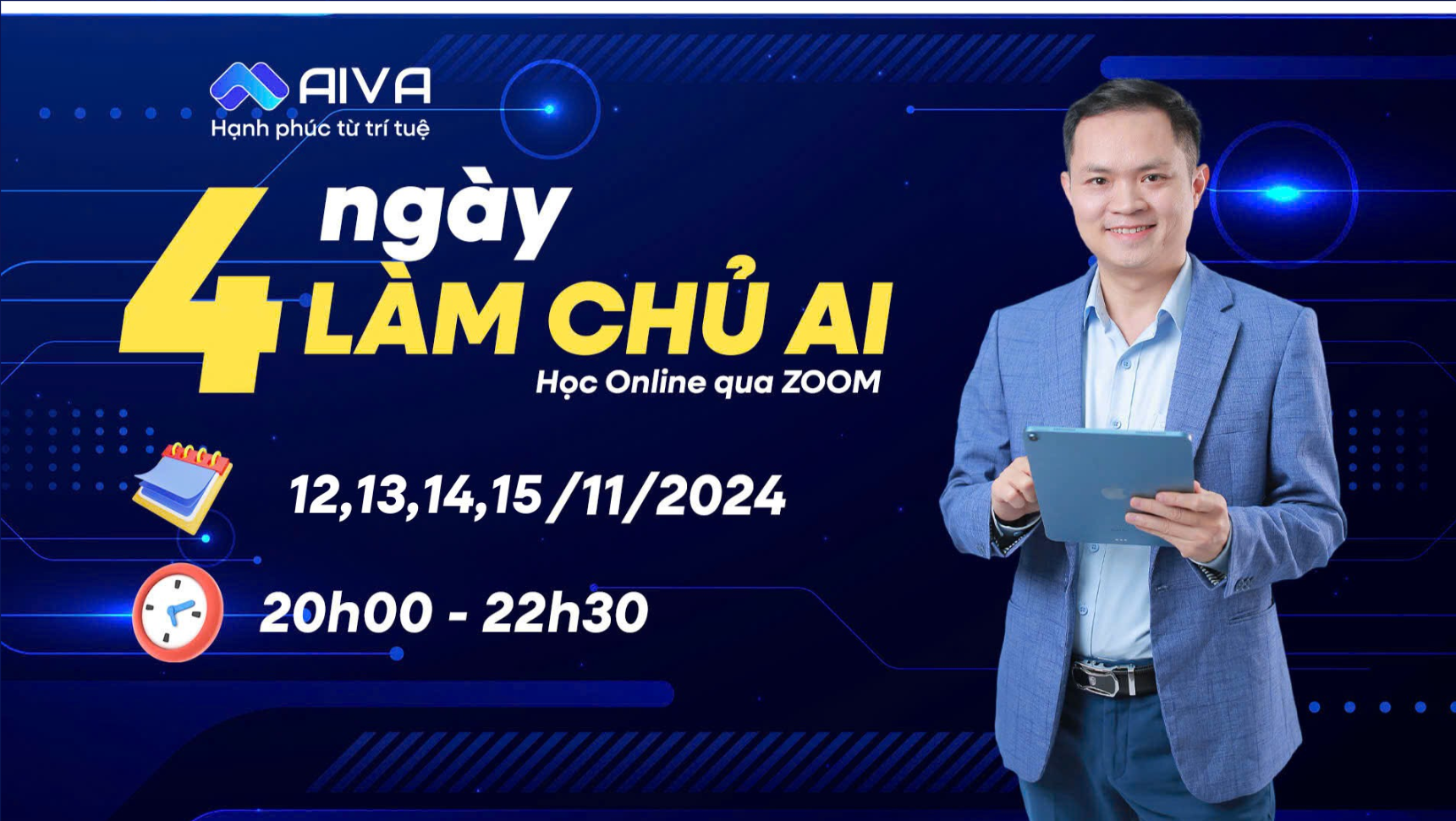 4 ngày làm chủ AI cùng thầy Cao Vương