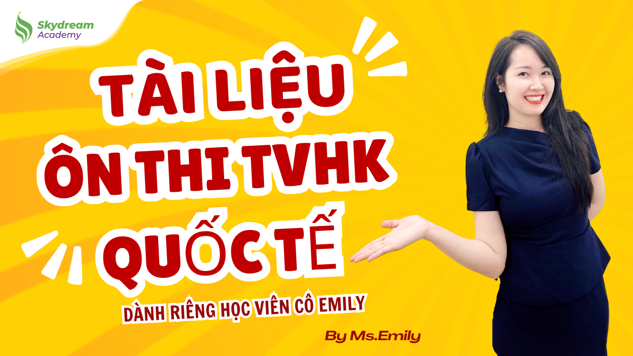 TÀI LIỆU ÔN LUYỆN DÀNH CHO TVHK QUỐC TẾ