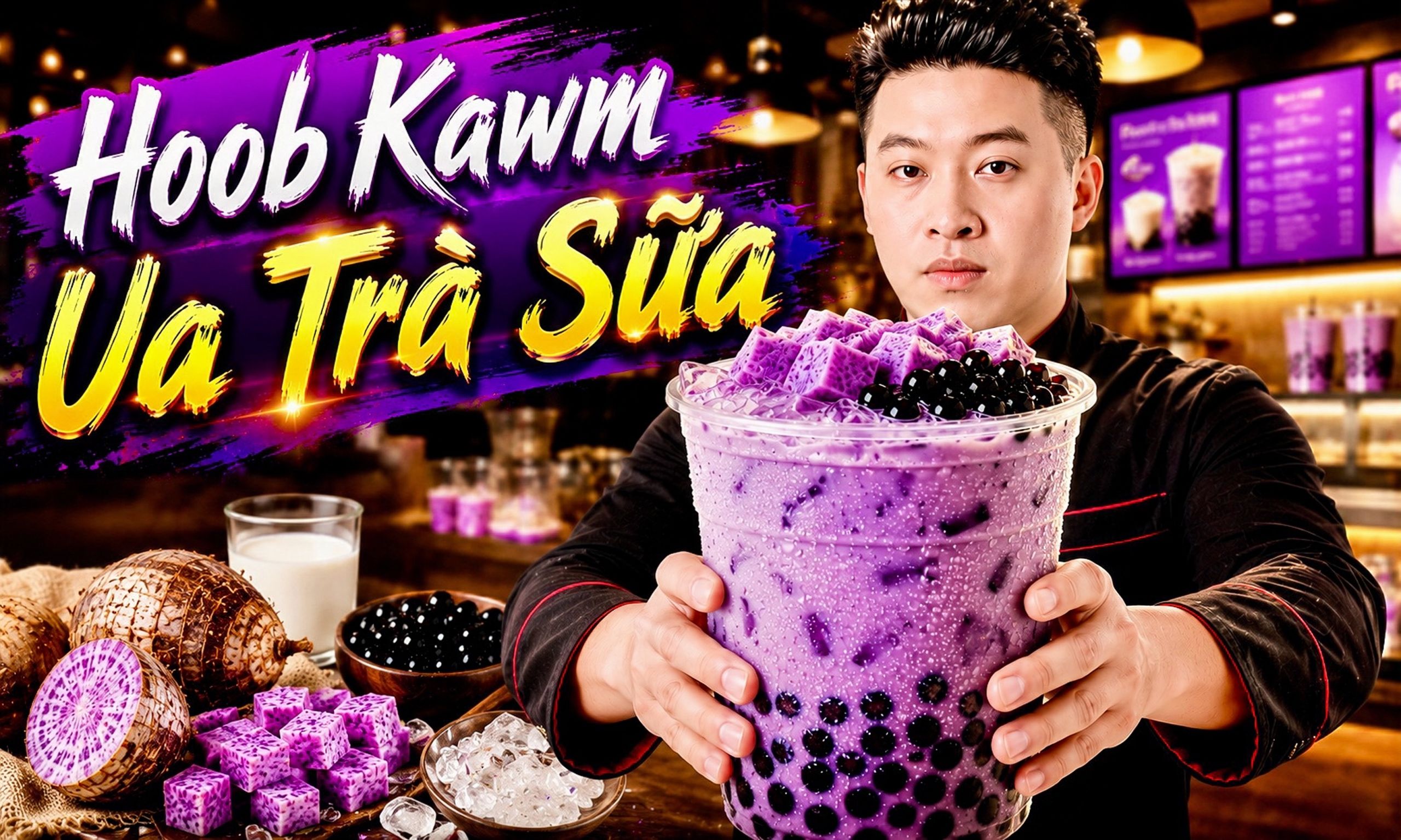 HOOB KAWM TRÀ SỮA