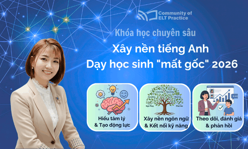 Xây nền tiếng Anh - dạy học sinh