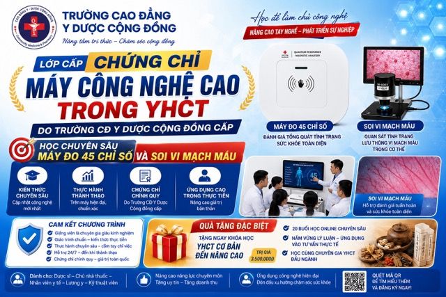 K04 - Học 36 chỉ số và Soi vi mạch máu.