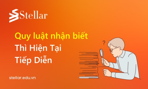 Quy luật nhận biết Thì hiện tại tiếp diễn