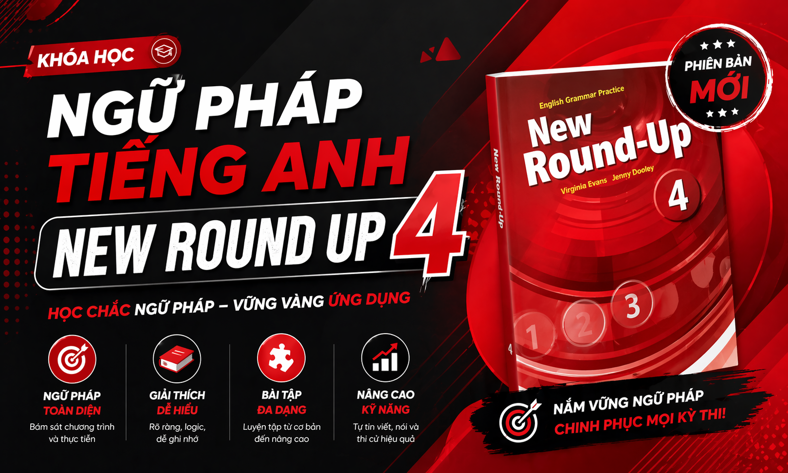 NGỮ PHÁP TIẾNG ANH NEW ROUND UP 4