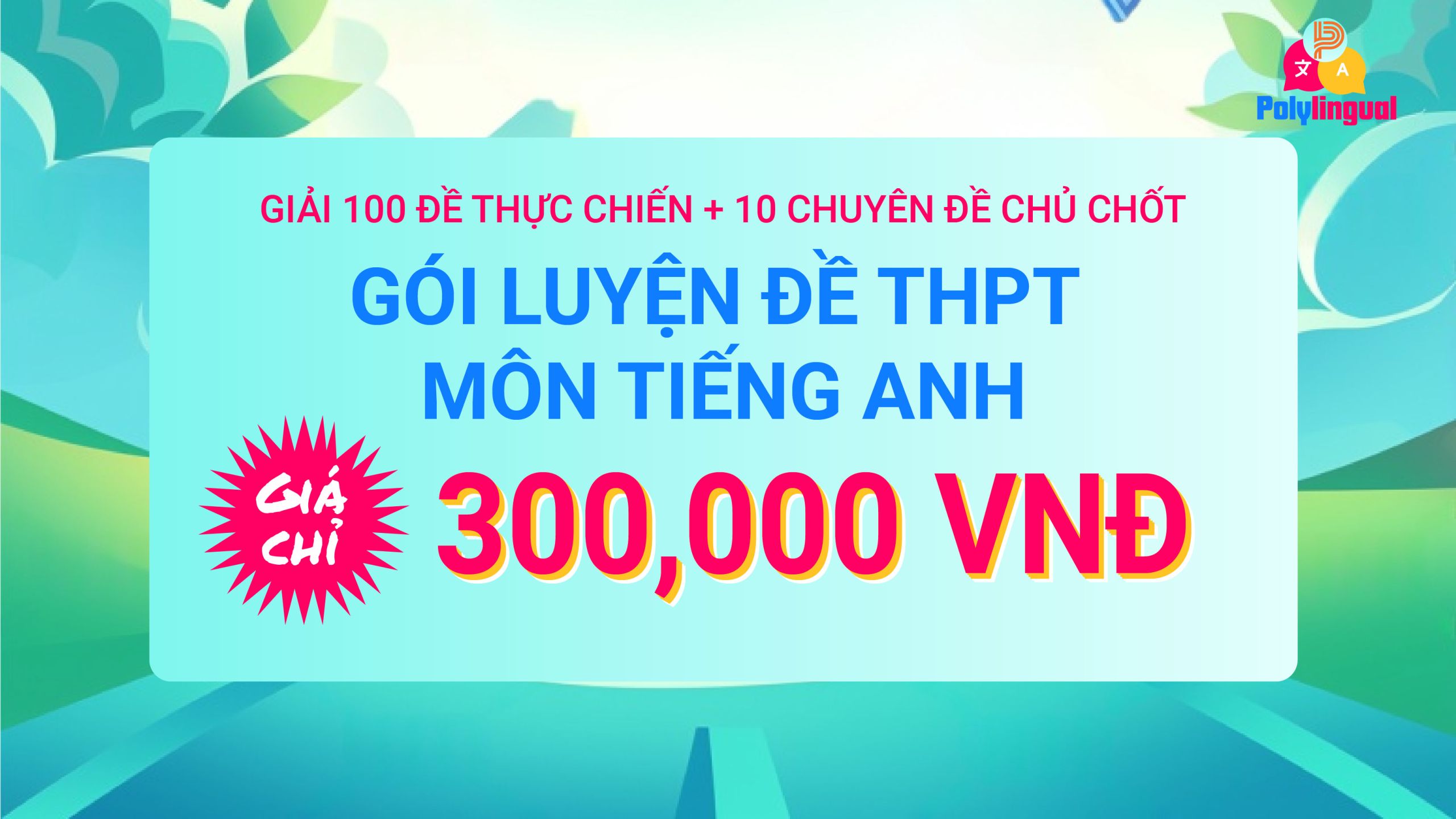 LUYỆN ĐỀ THPT MÔN TIẾNG ANH