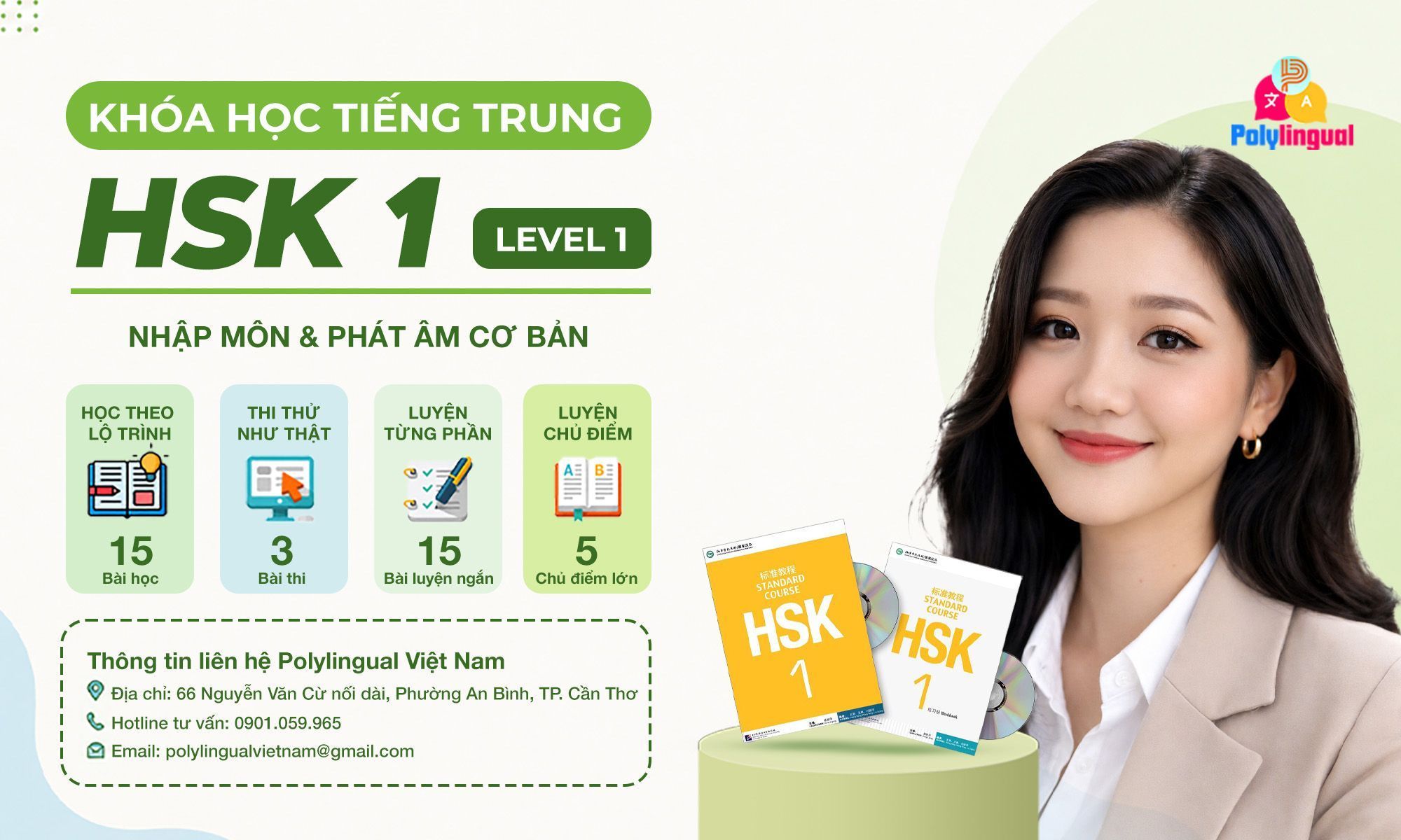KHÓA HỌC HSK 1 - Level 1