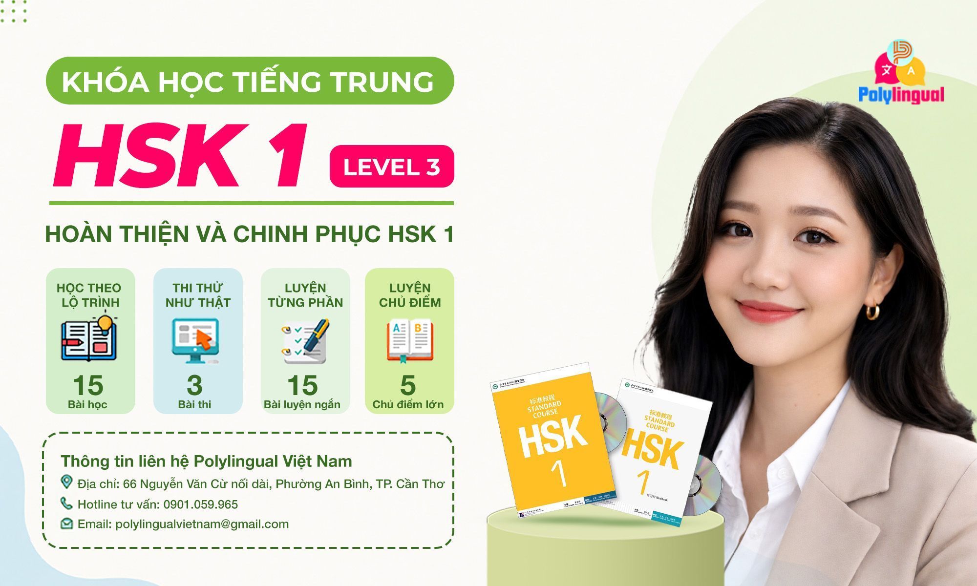 KHÓA HỌC HSK 1 - Level 3