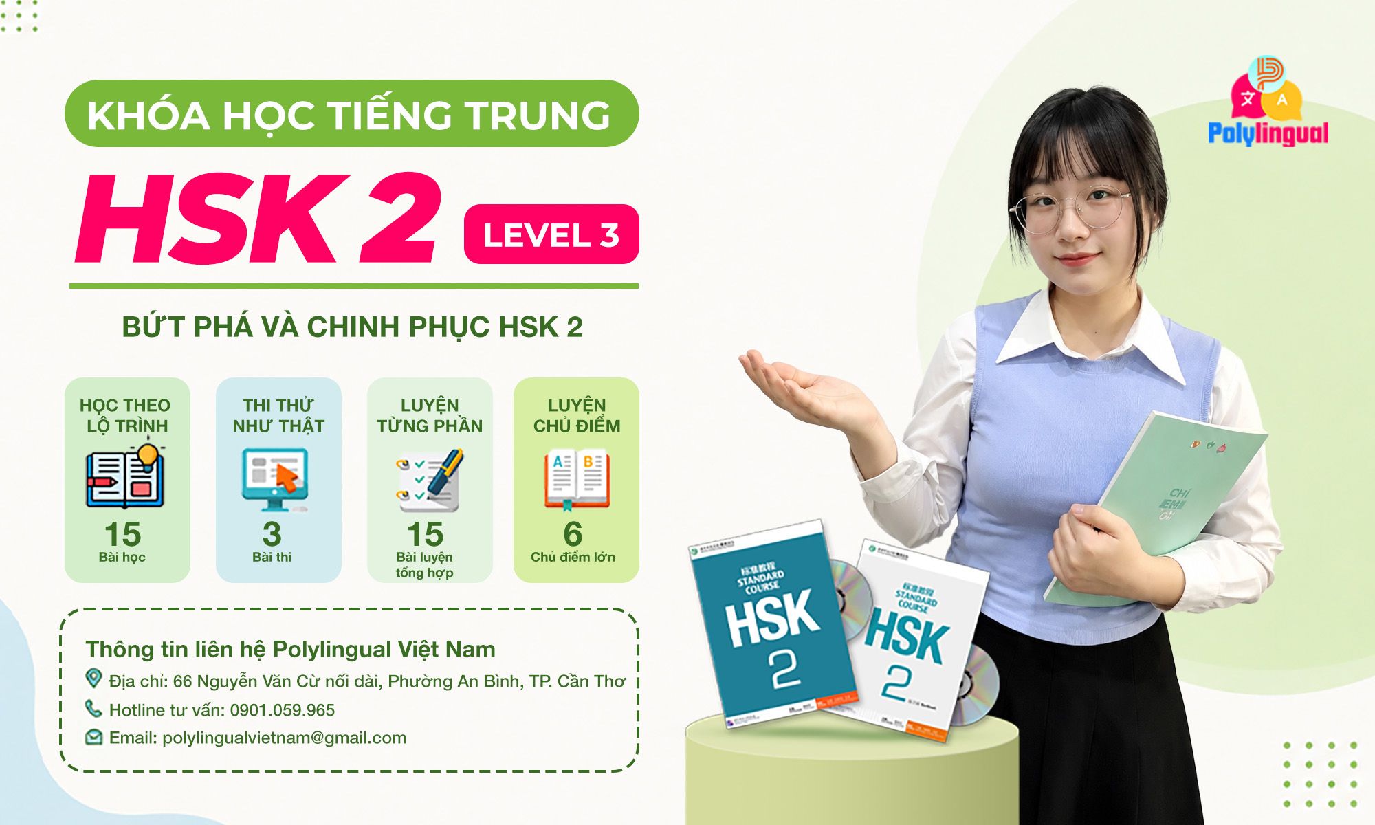 KHÓA HỌC HSK 2 - Level 3