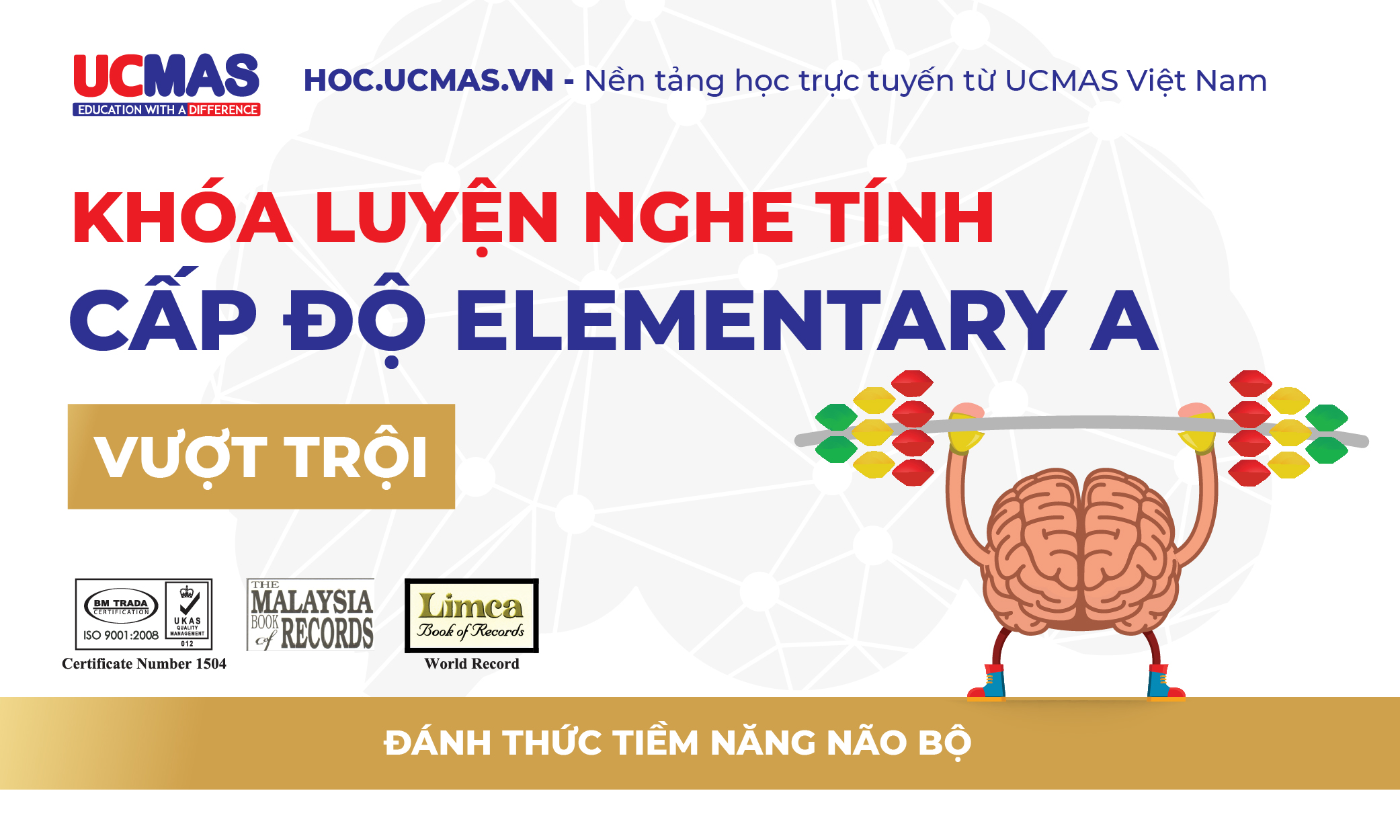 Khóa luyện nghe tính - Cấp độ ELEMENTARY A Vượt trội