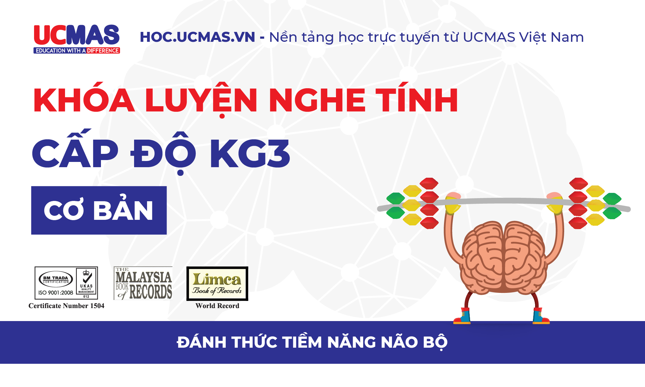 Khóa luyện nghe tính - Cấp độ KG3 Cơ Bản