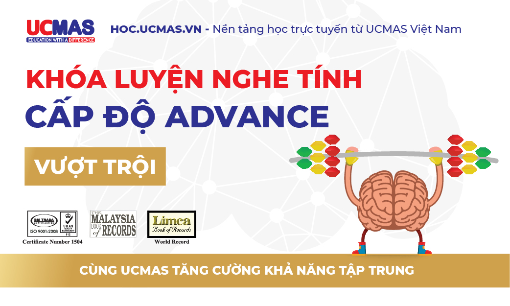Khóa luyện nghe tính - Cấp độ ADVANCE Vượt trội