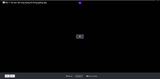 Play video bài giảng