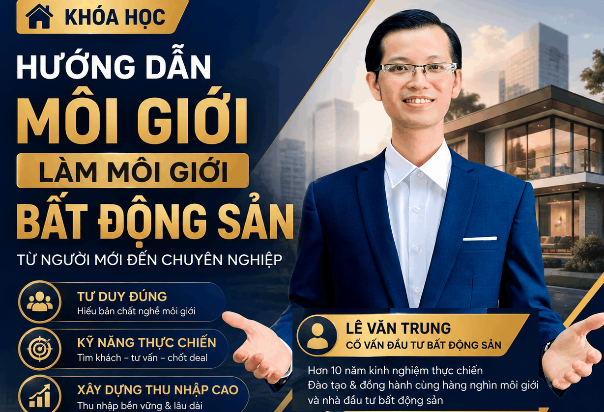 MÔI GIỚI BẤT ĐỘNG SẢN TỪ TÂM