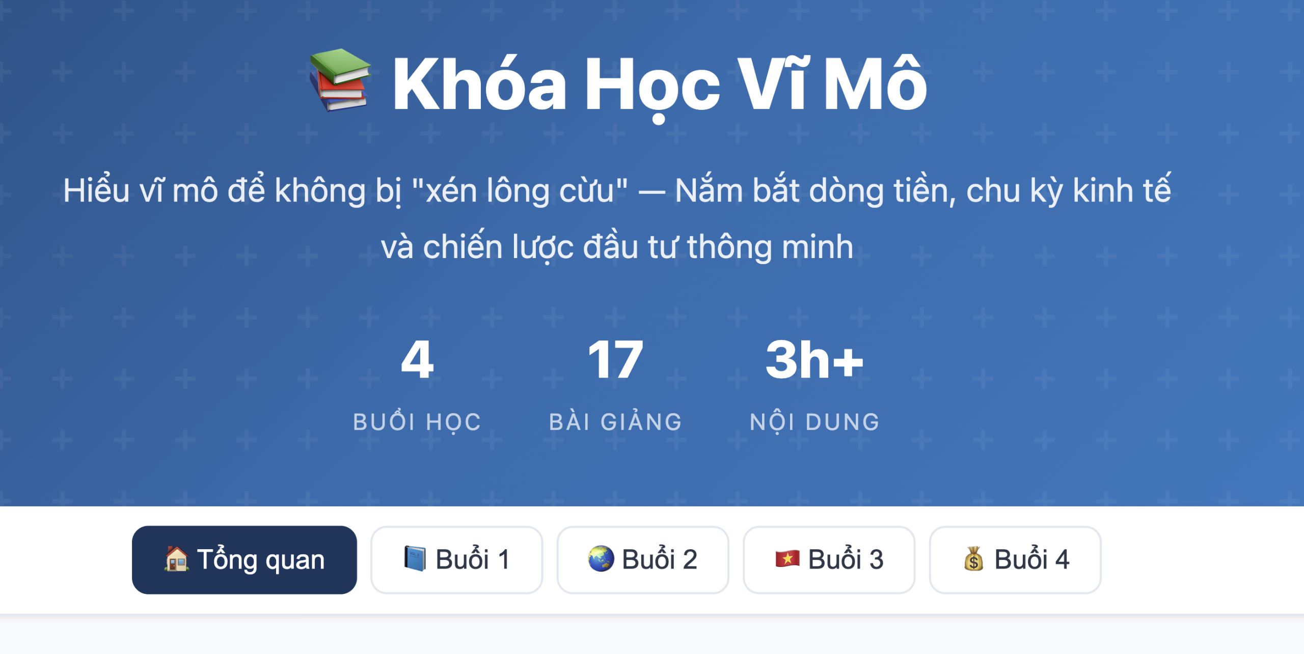 SLIDE BÀI GIẢNG KHOÁ HỌC VĨ MÔ 