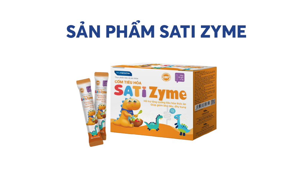 Cốm tiêu hóa SatiZyme