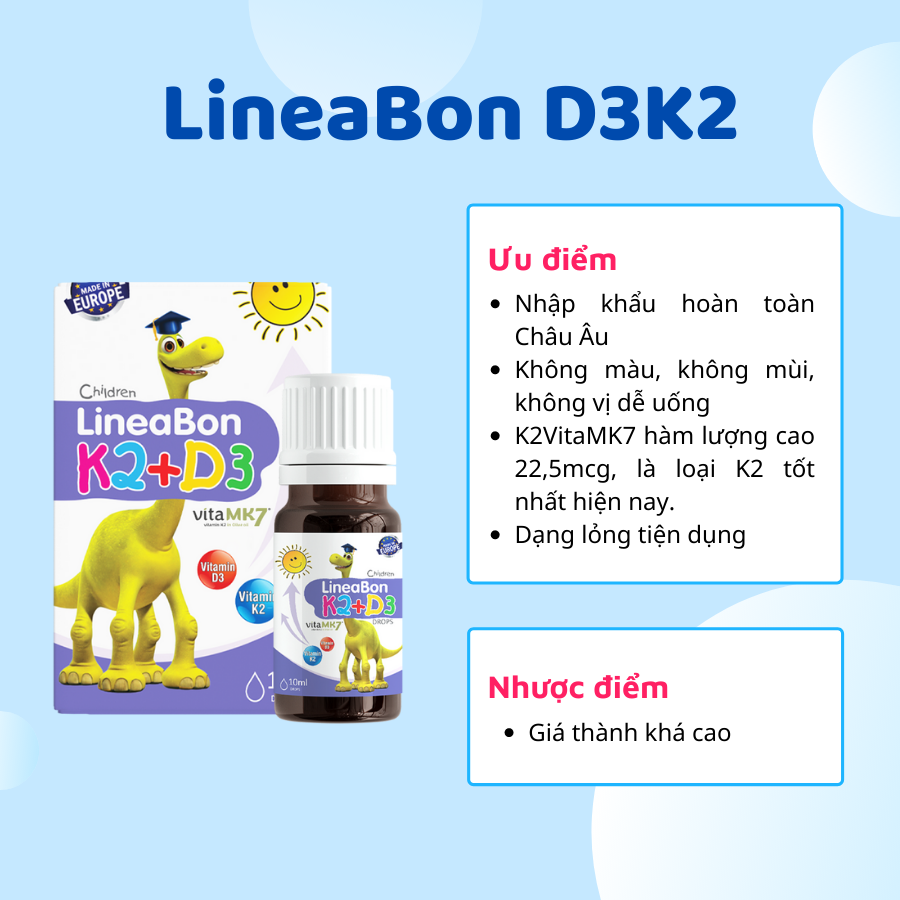 Top 10 Loại Vitamin D3 Tốt Nhất Cho Trẻ Sơ Sinh Và Trẻ Nhỏ Hiện Nay