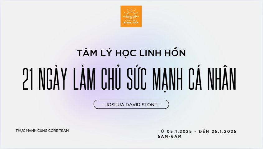 21 Ngày Khám Phá Bản Thân và Khơi Dậy Năng Lượng Mới