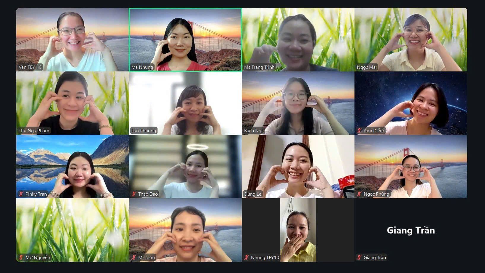 Lớp học Zoom 1