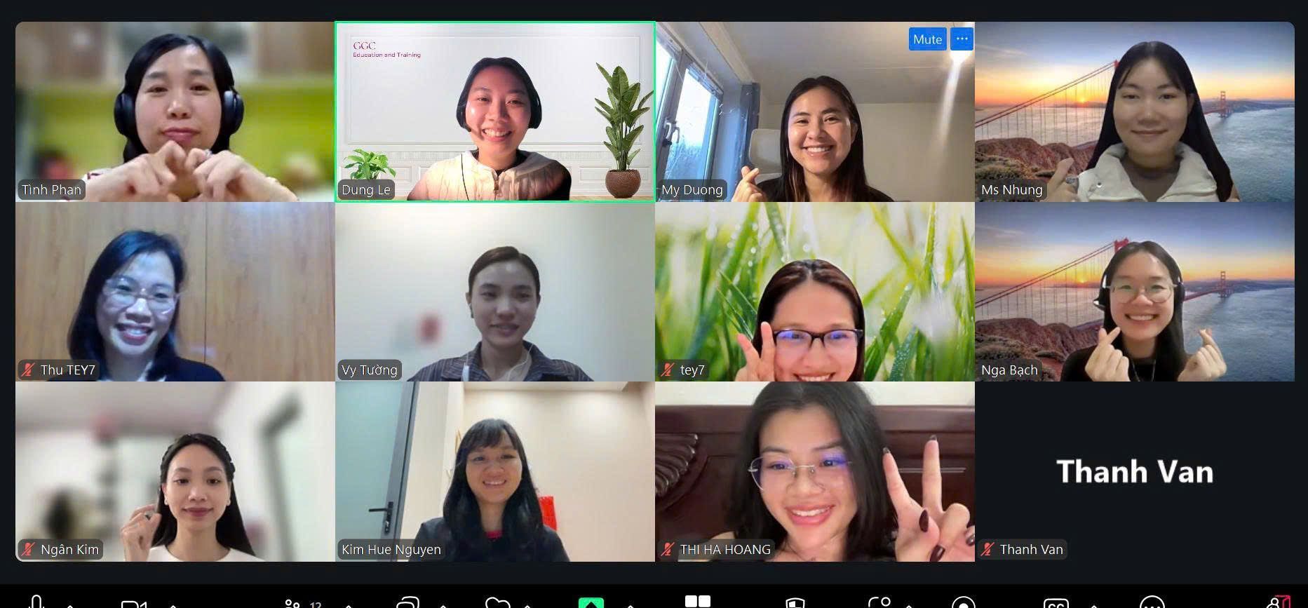 Lớp học Zoom 3