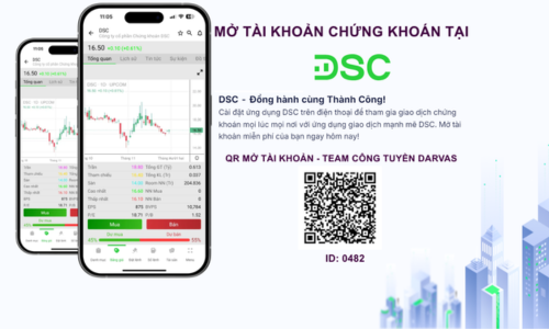 MỞ TÀI KHOẢN CHỨNG KHOÁN - DSC