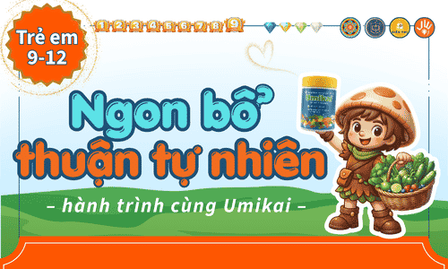 Game học Ngon bổ thuận tự nhiên (9-12 tuổi)