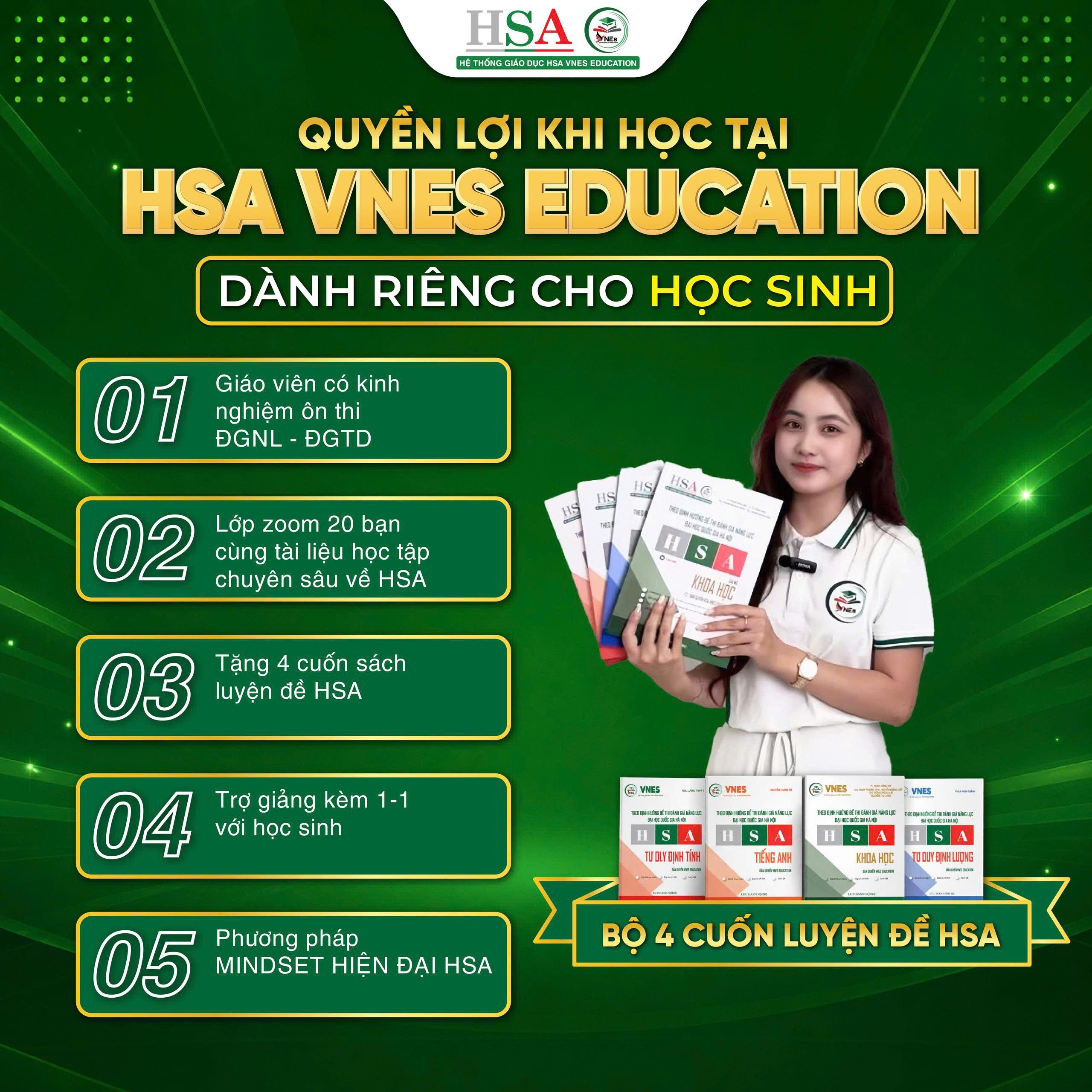 Khoá HSA VNES CÔNG PHÁ CP03