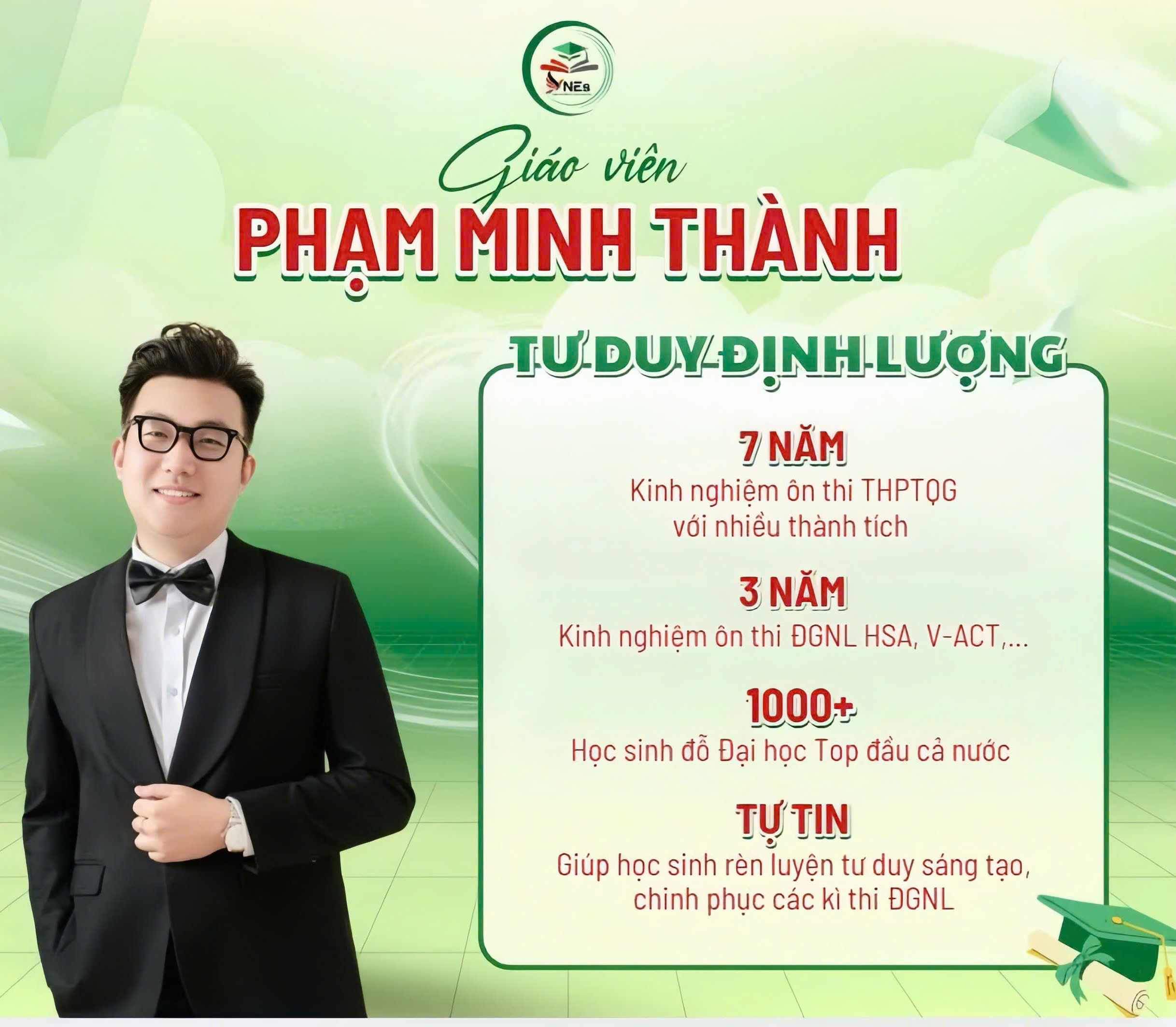 Bí Quyết Chinh Phục Đánh Giá Năng Lực HSA VNES.01 - Định lượng 2k9