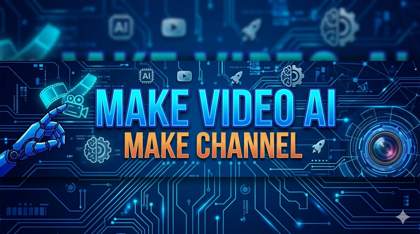 MAKE VIDEO AI MAKE CHANNEL