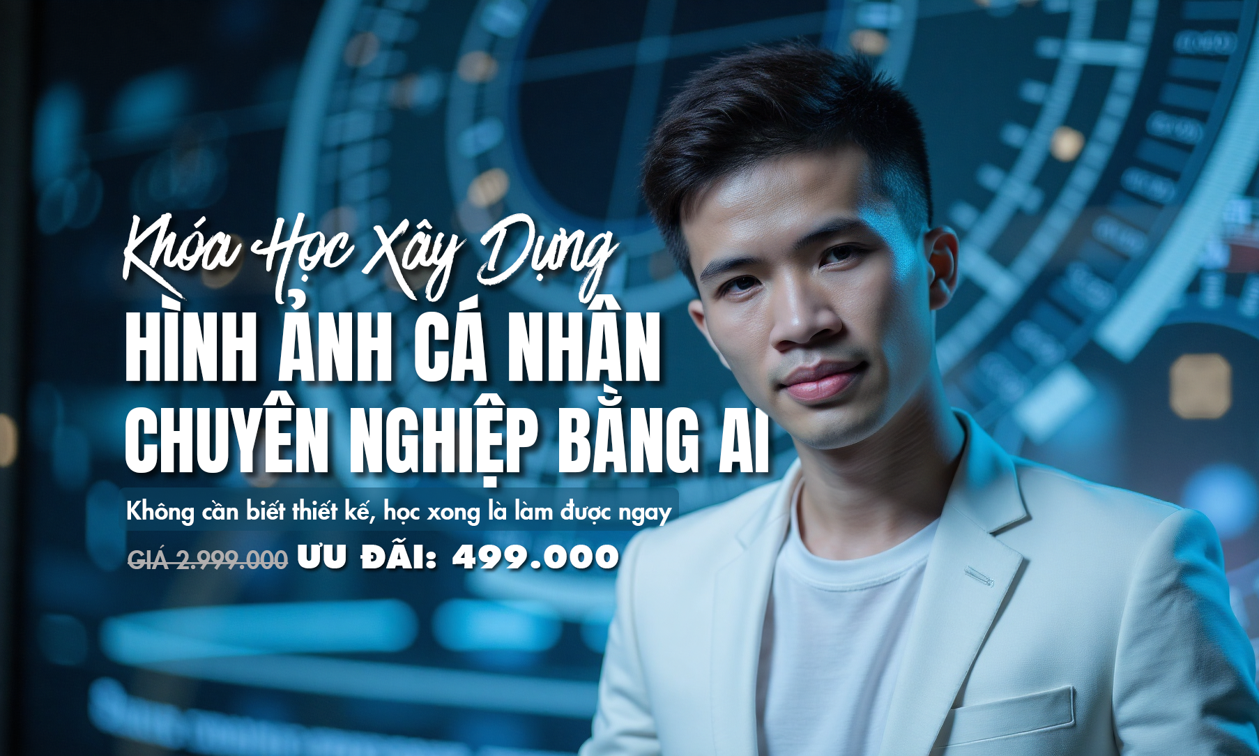 XÂY DỰNG HÌNH ẢNH CÁ NHÂN CHUYÊN NGHIỆP BẰNG ỨNG DỤNG AI
