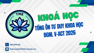 TỔNG ÔN TƯ DUY KHOA HỌC V-ACT 2026