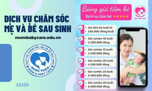 Bảng giá dịch vụ tắm bé tại nhà TPHCM