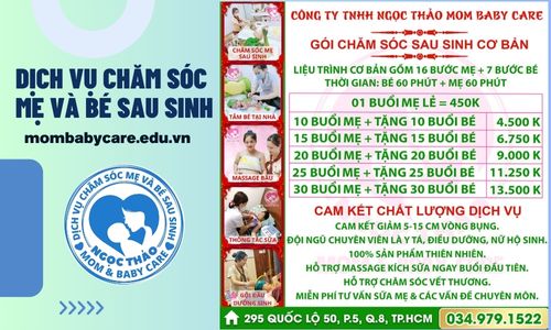 bảng giá dịch vụ chăm sóc mẹ và bé sau sinh tại nhà