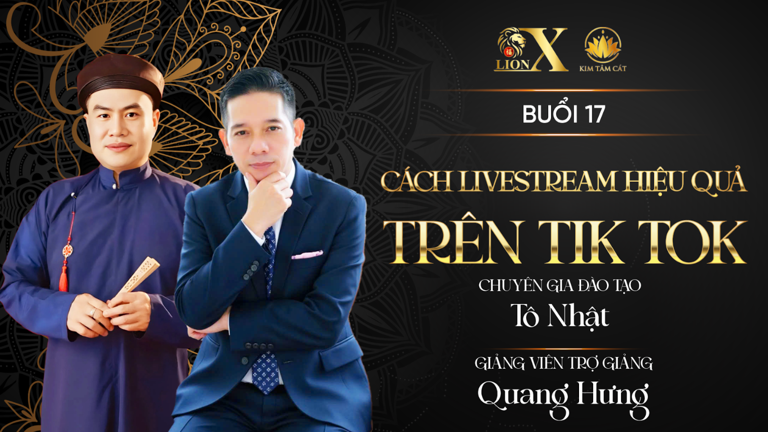 Buổi 17 - K03: CÁCH LIVESTREAM HIỆU QUẢ TRÊN TIKTOK 