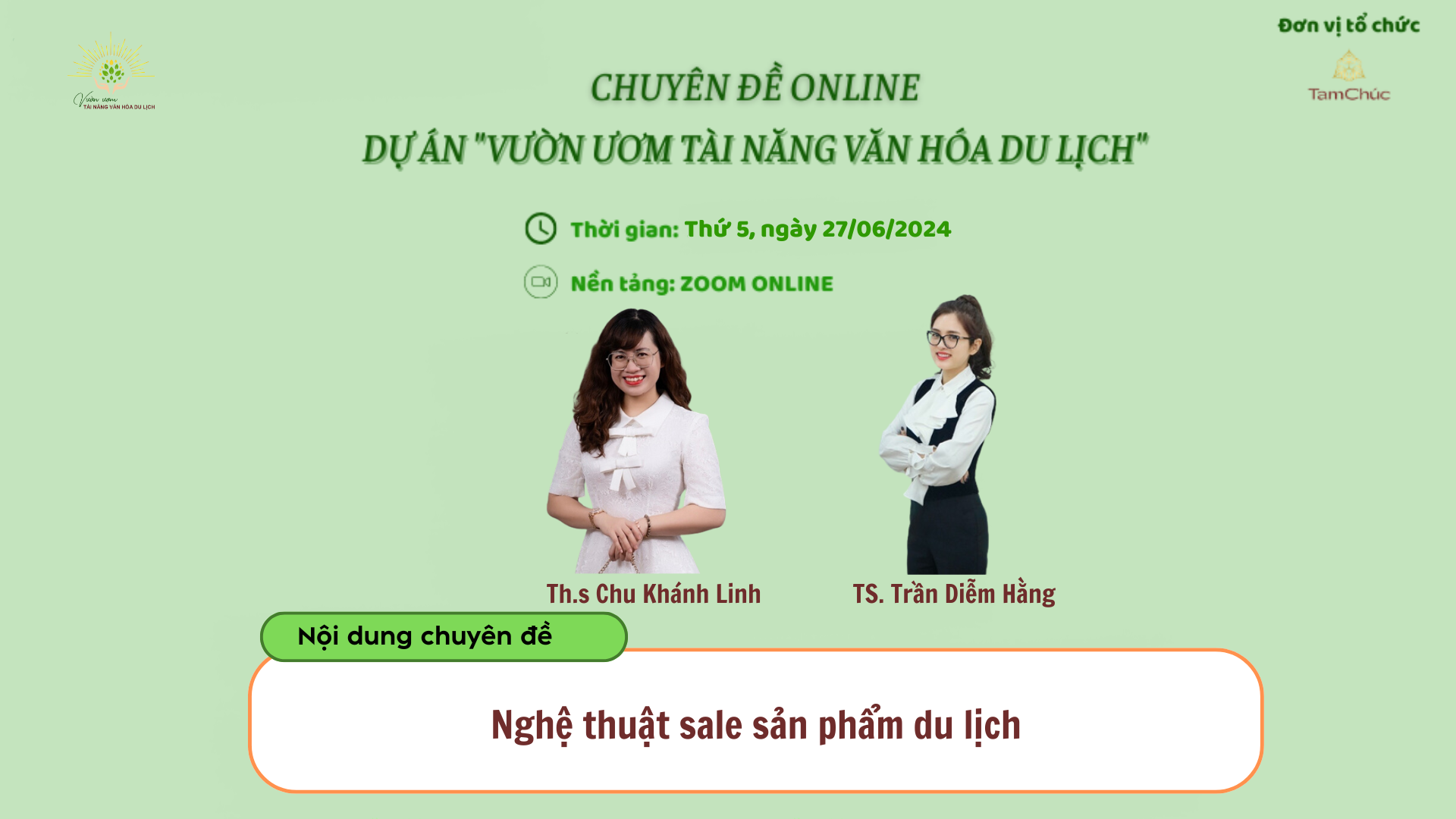 Nghệ thuật sale sản phẩm du lịch