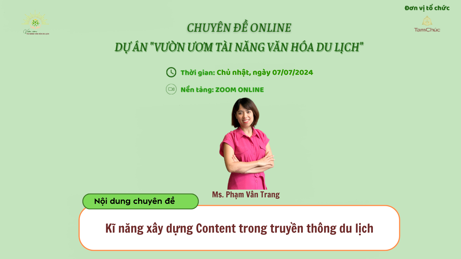 Kĩ năng xây dựng Content trong truyền thông du lịch