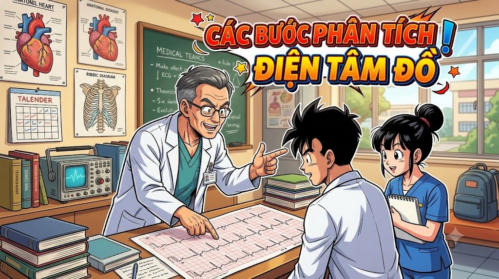 Thực hành phân tích điện tâm đồ cơ bản