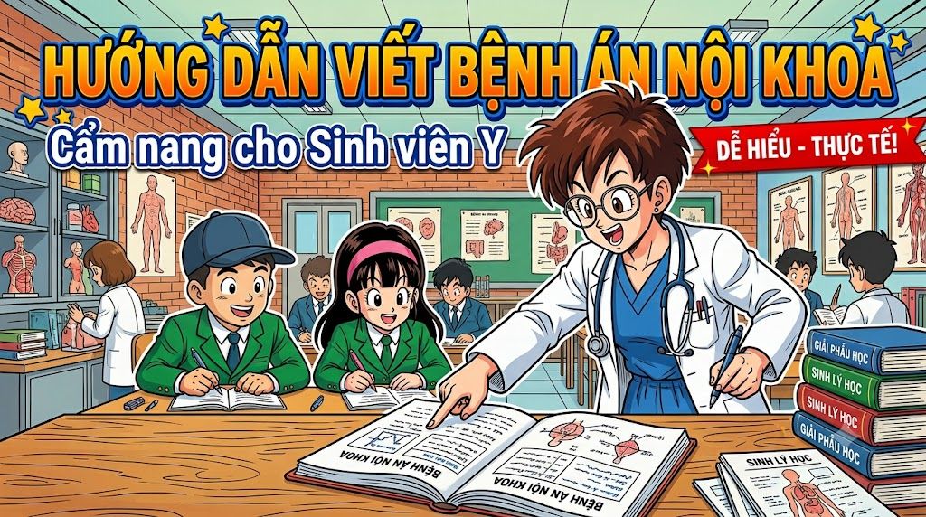 Cách làm và sửa bệnh án Y khoa